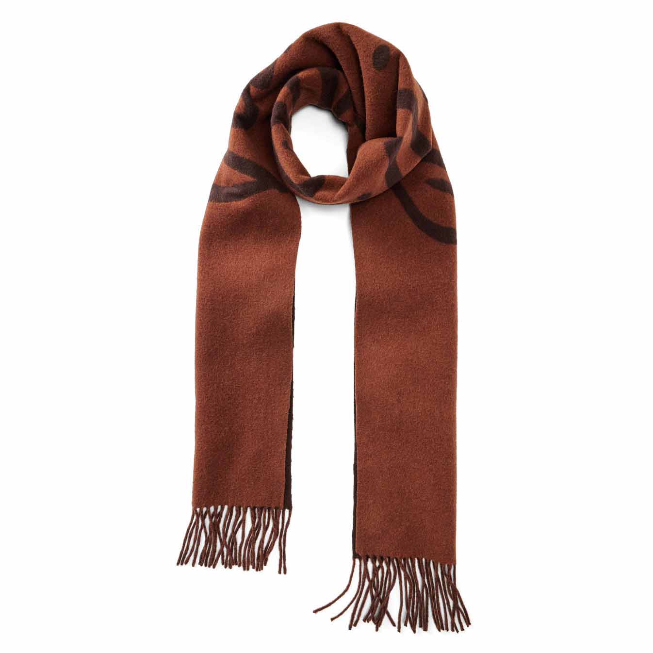 R.M. Williams Script Jacquard Wool Scarf